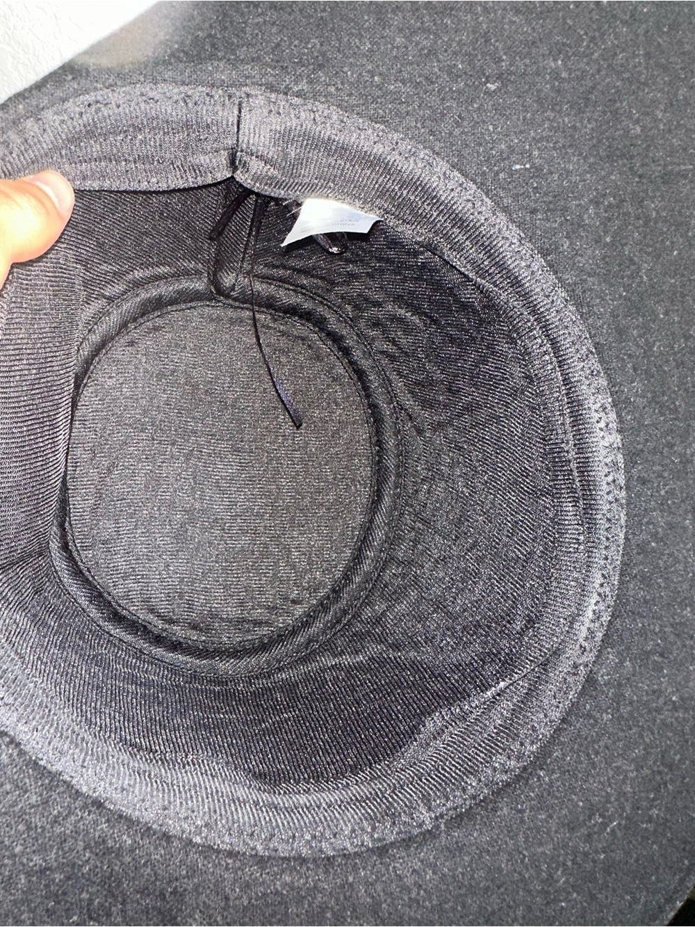 Classic Black Women's Wool Cloche Hat - Picture 7 of 7